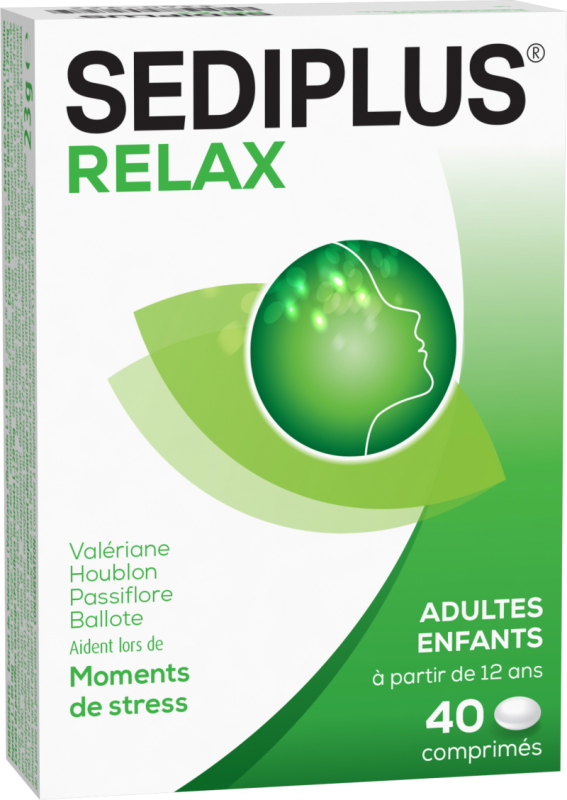 SEDIPLUS Relax vous aide à surmonter des périodes de stress passager